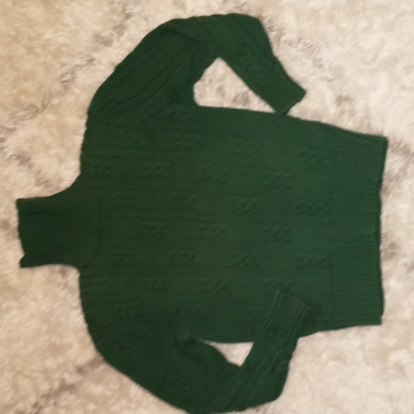 Lodge Classics woman's size M long sleeve turtleneck cotton vtg knitted sweater - Picture 10 of 10